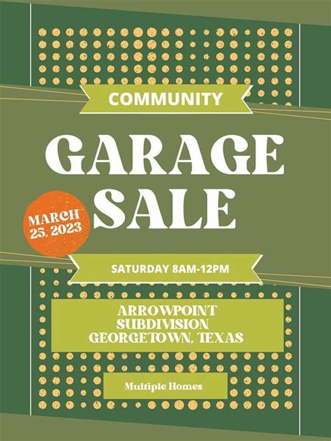 plano garage sale permit|community garage sale plano tx.